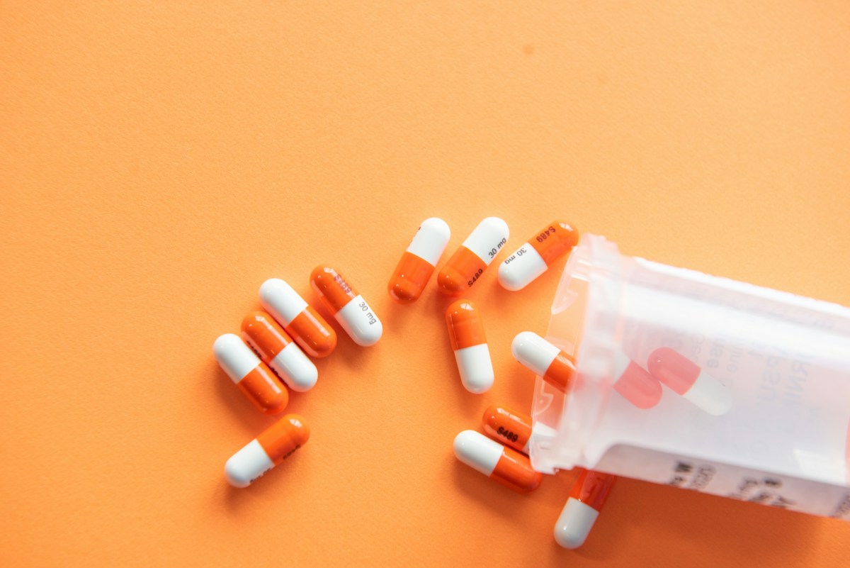 Endocrine clinical trial pharmaceuticals in research lab